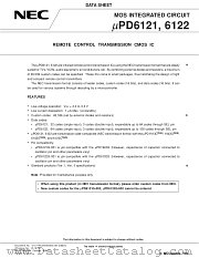 UPD6121 datasheet pdf NEC