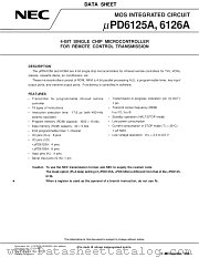 UPD6125AG datasheet pdf NEC