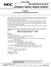 UPD703037AY datasheet pdf NEC