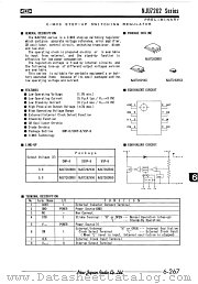 NJU7262 datasheet pdf New Japan Radio