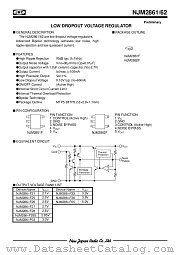 NJM2862 datasheet pdf New Japan Radio