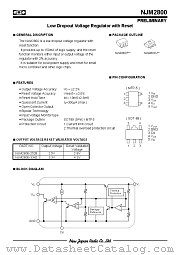 NJM2800 datasheet pdf New Japan Radio
