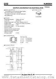 NJM2894 datasheet pdf New Japan Radio