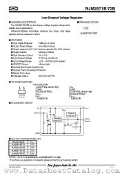 NJM2871B datasheet pdf New Japan Radio