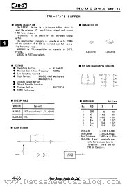 NJU6342XC datasheet pdf New Japan Radio