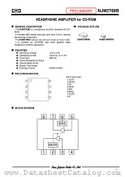 NJM2769B datasheet pdf New Japan Radio