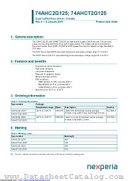 74AHCT2G125DP datasheet pdf Nexperia