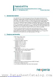 74AVC4T774BQ datasheet pdf Nexperia