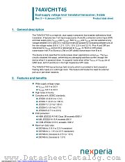 74AVCH1T45GS datasheet pdf Nexperia