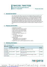 74HCT238D datasheet pdf Nexperia