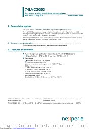 74LVC2G53DC datasheet pdf Nexperia