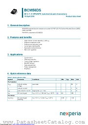 BCM56DS datasheet pdf Nexperia