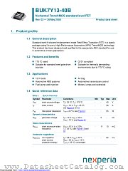 BUK7Y13-40B datasheet pdf Nexperia