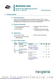 BUK9245-55A datasheet pdf Nexperia