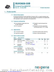 BUK9606-55B datasheet pdf Nexperia