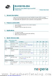 BUK98150-55A datasheet pdf Nexperia