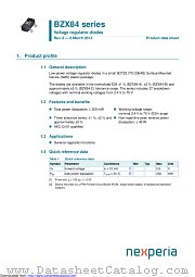 BZX84-A3V6 datasheet pdf Nexperia