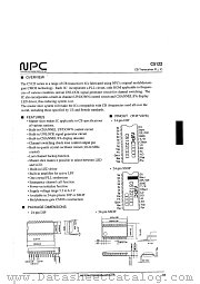 C5122 datasheet pdf Nippon Precision Circuits Inc