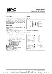 SM1124 datasheet pdf Nippon Precision Circuits Inc