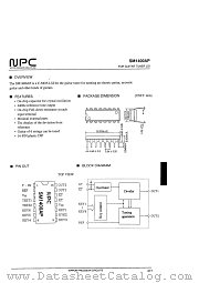 SM1400AP datasheet pdf Nippon Precision Circuits Inc