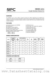 SM5002LAS datasheet pdf Nippon Precision Circuits Inc
