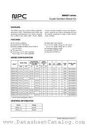 CF5021AD-1 datasheet pdf Nippon Precision Circuits Inc