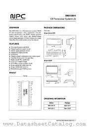 SM5128A1 datasheet pdf Nippon Precision Circuits Inc