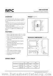 SM5160 datasheet pdf Nippon Precision Circuits Inc