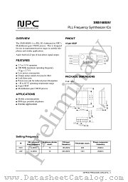SM5168BAV datasheet pdf Nippon Precision Circuits Inc