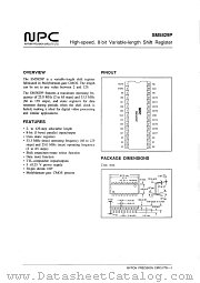 SM5829P datasheet pdf Nippon Precision Circuits Inc