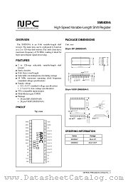 SM5839AV datasheet pdf Nippon Precision Circuits Inc