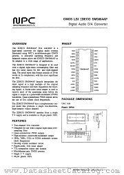SM5864AP datasheet pdf Nippon Precision Circuits Inc