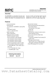 SM5903BF datasheet pdf Nippon Precision Circuits Inc