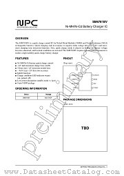 SM6781BV datasheet pdf Nippon Precision Circuits Inc