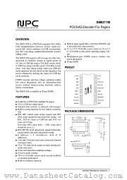 SM8211M datasheet pdf Nippon Precision Circuits Inc