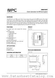 SM8703AV datasheet pdf Nippon Precision Circuits Inc