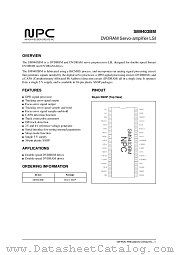 SM9403BM datasheet pdf Nippon Precision Circuits Inc