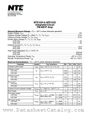 NTE1055 datasheet pdf NTE Electronics