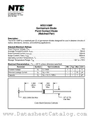 NTE110MP datasheet pdf NTE Electronics