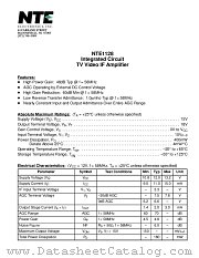NTE1128 datasheet pdf NTE Electronics