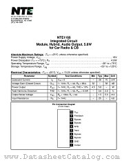 NTE1166 datasheet pdf NTE Electronics