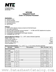 NTE1200 datasheet pdf NTE Electronics