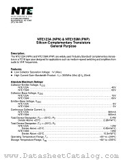 NTE123A datasheet pdf NTE Electronics