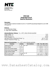 NTE1249 datasheet pdf NTE Electronics