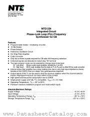 NTE1254 datasheet pdf NTE Electronics