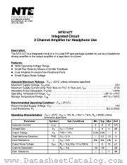 NTE1477 datasheet pdf NTE Electronics