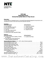 NTE1496 datasheet pdf NTE Electronics