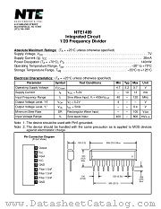 NTE1499 datasheet pdf NTE Electronics