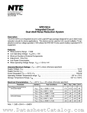 NTE15014 datasheet pdf NTE Electronics