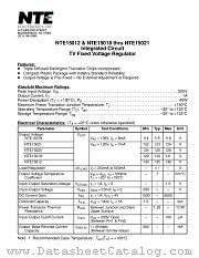 NTE15012 datasheet pdf NTE Electronics